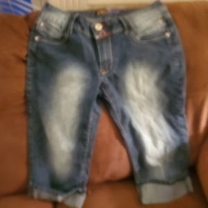 Angel denim Capri stretch